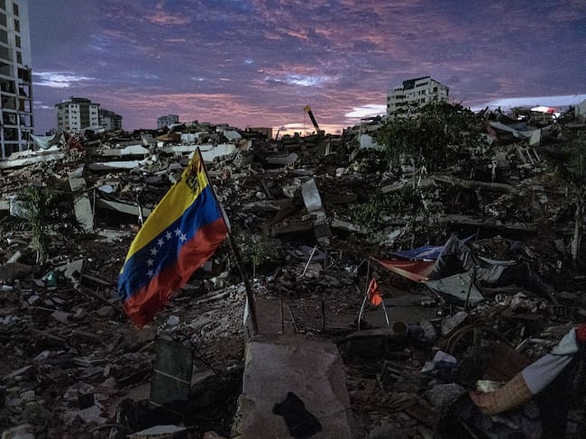 Venezuela tras los terremotos. (Photo by Diko Betancourt/Anadolu via Getty Images)