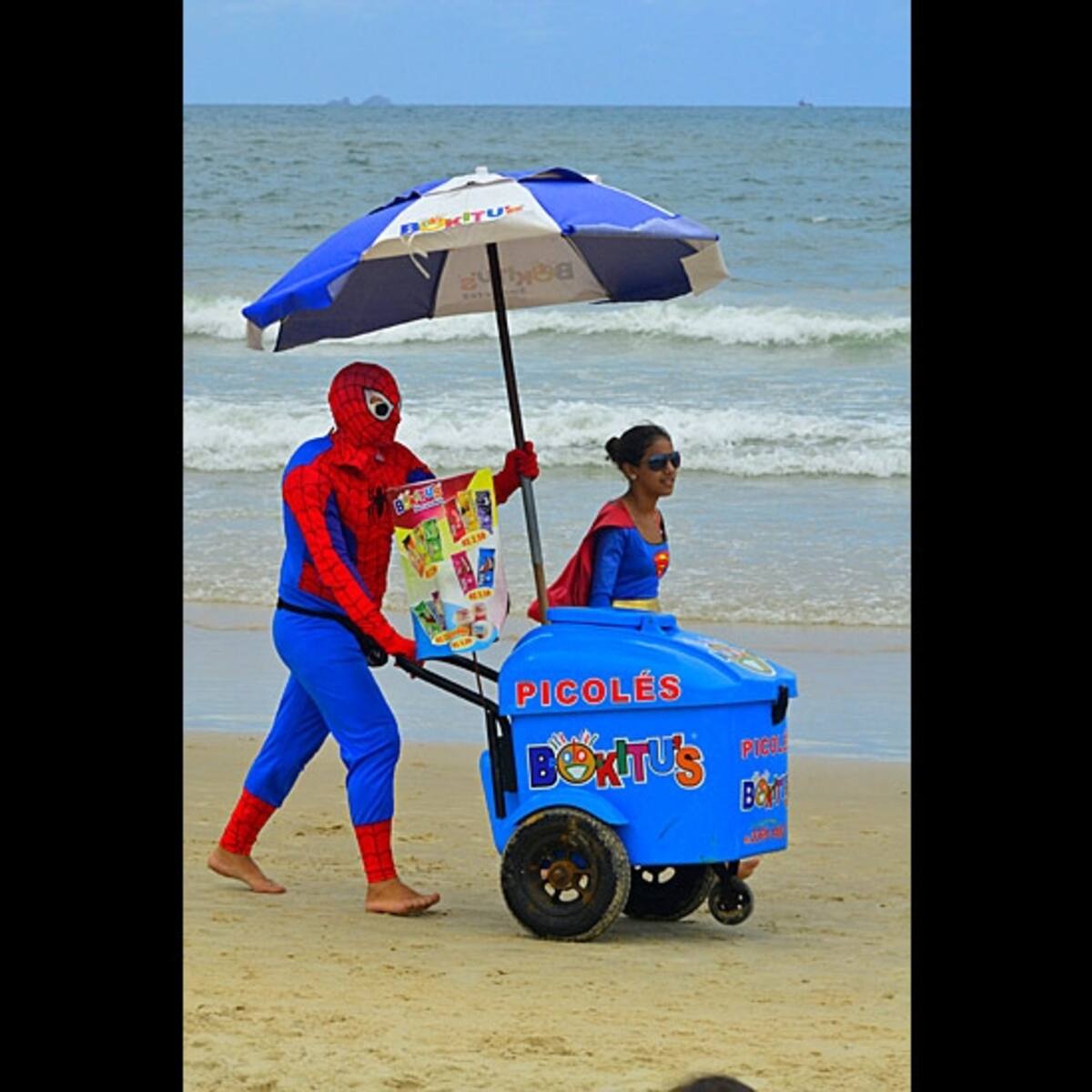 Otro cumpleaños en la familia de Omar Paolillo, esta vez de Clemente, donde había caras pintadas para todos.