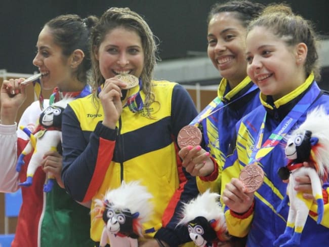 Saskia Van Erven ganó Oro para Colombia en la esgrima