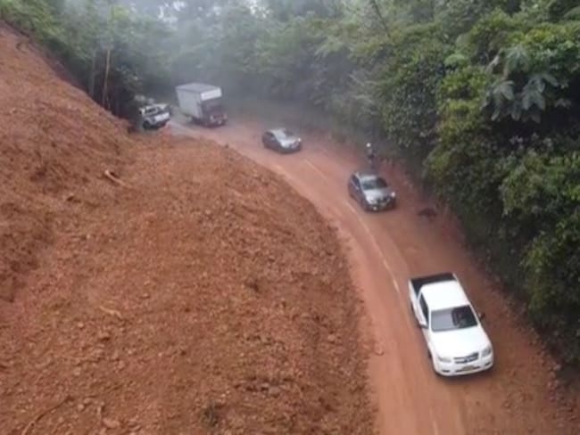 Autopista Medellín-Bogotá. Foto INVIAS