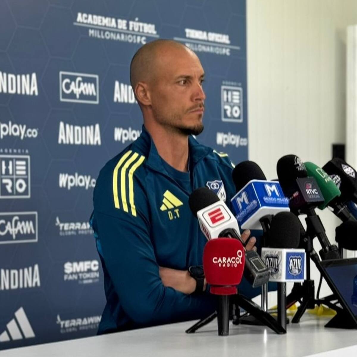 David González da buenas noticias sobre el regreso de Leonardo Castro en Millonarios