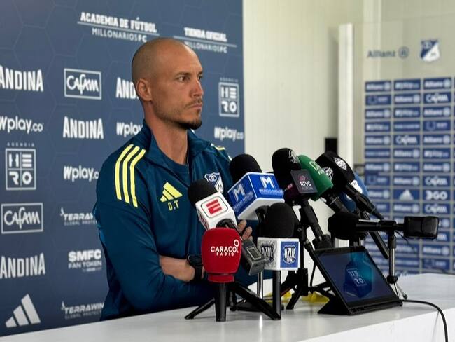 David González, DT de Millonarios / Caracol Radio.