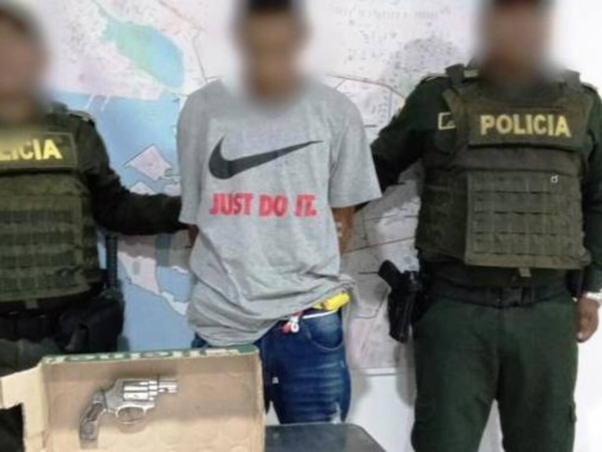 Policía capturó dos presuntos sicarios en el barrio Paraguay de Cartagena