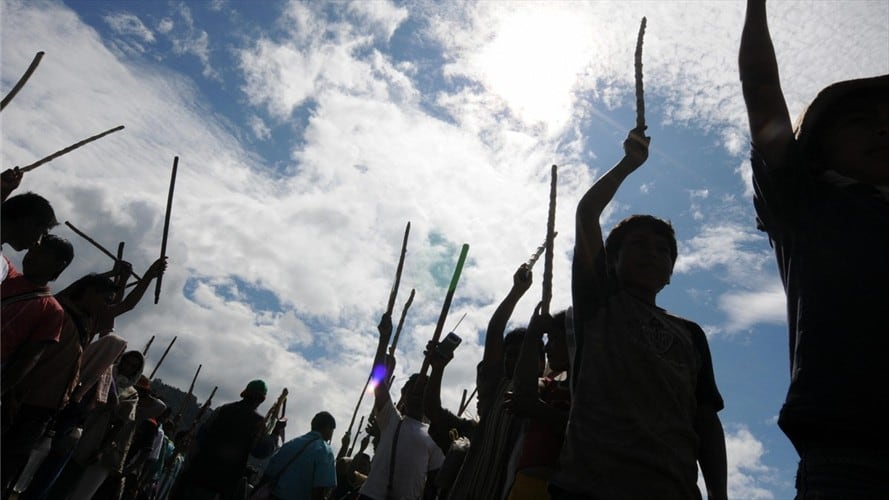 Comunidades campesinas decidieron protestar bloqueando la vía Panamericana a partir de este lunes 12 de febrero. Foto: Getty Images