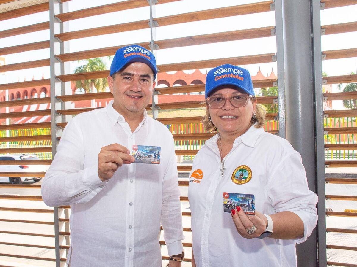 Transcaribe y SuperGiros sellaron alianza con más de mil puntos de recarga habilitados