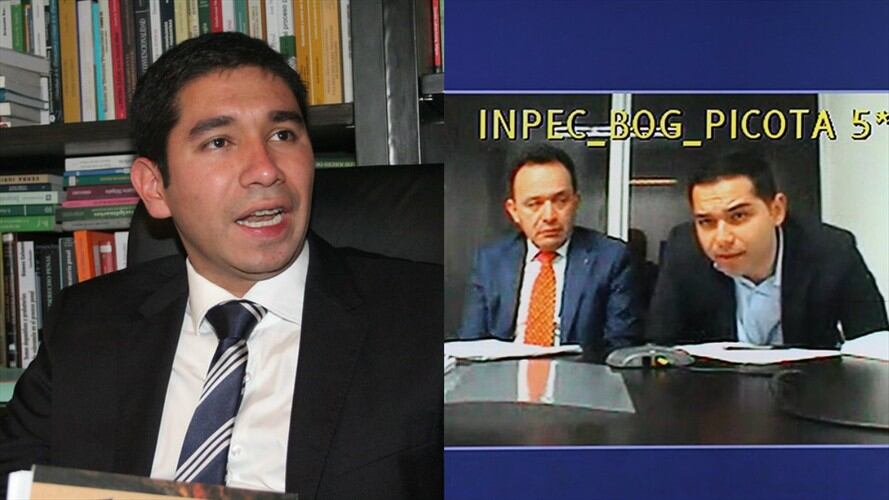 Encuentran celulares y drogas en celdas de Gustavo Moreno y Leonardo Pinilla. Foto: Colprensa