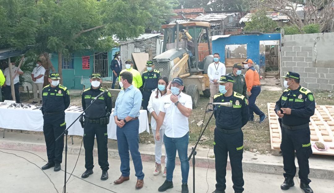 Ministro de Defensa, Diego Molano en Barranquilla