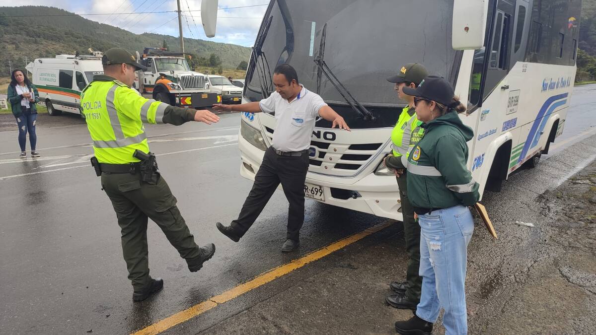 Se redujeron en un 100% los accidentes en carreteras durante el puente festivo en Nariño