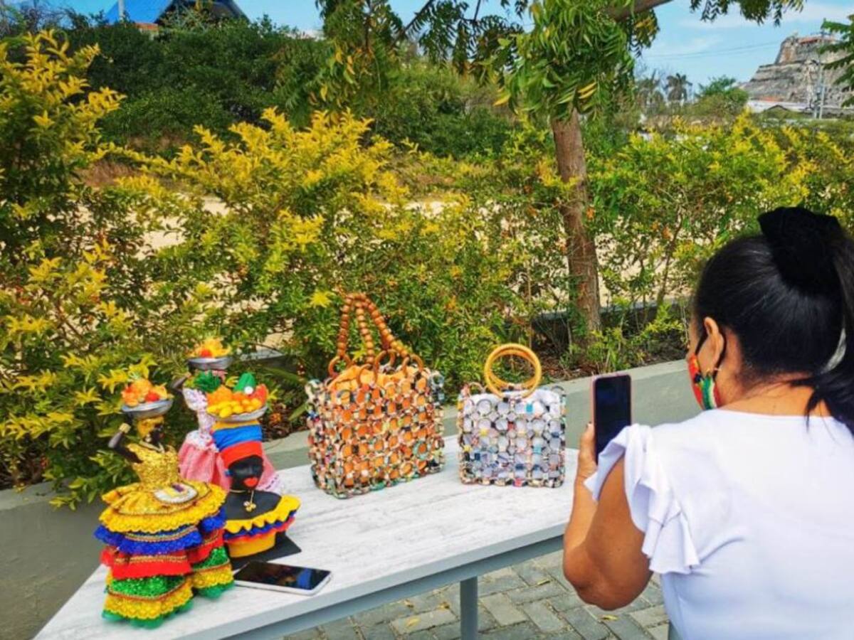 Reactivación de artesanos y artistas del sector histórico de Cartagena