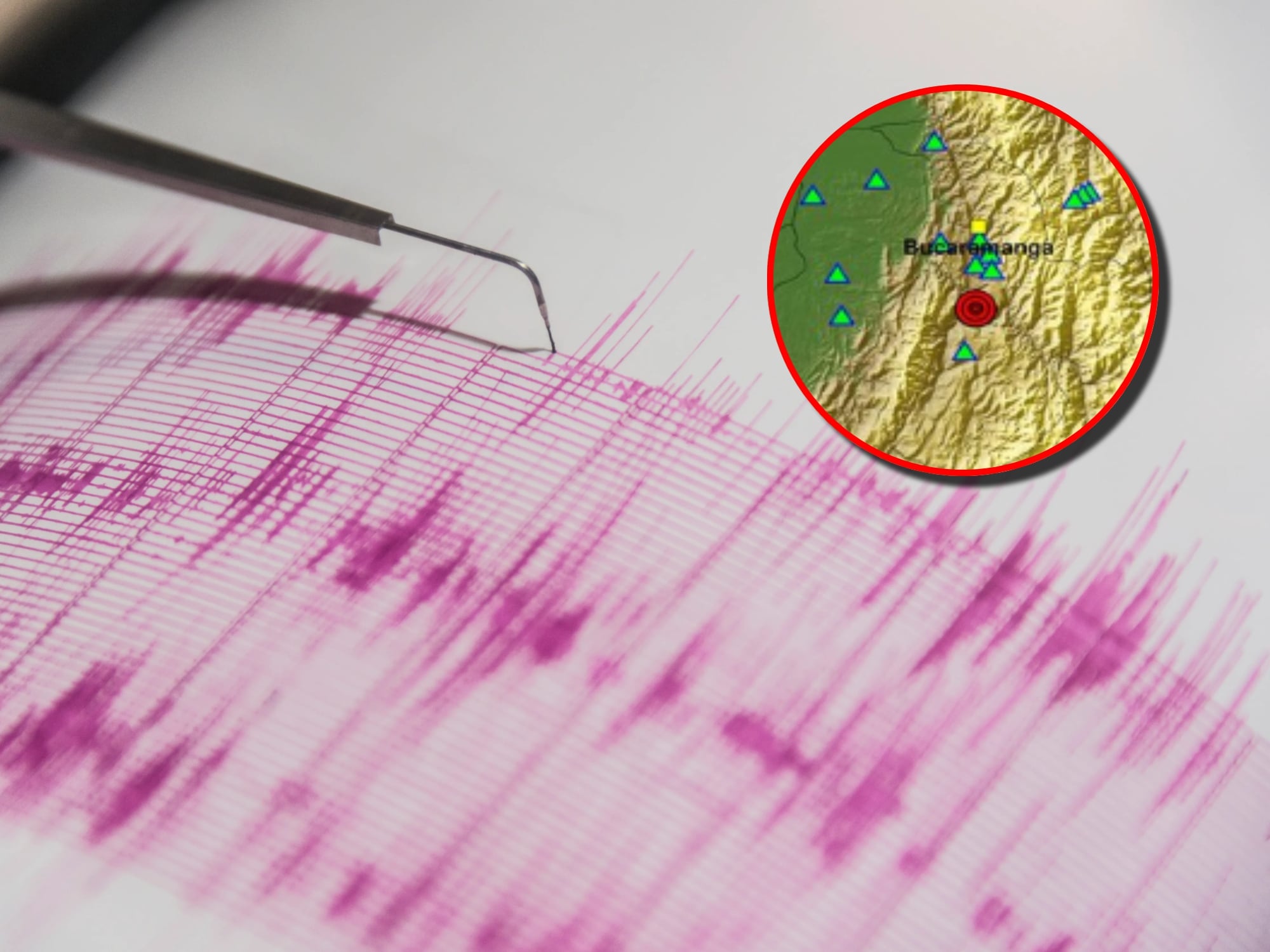 Fuerte temblor en Colombia: se sintió en varias regiones del país. Foto: Getty Images y Servicio Geológico Colombiano.