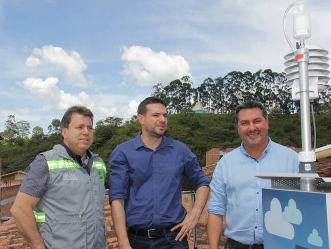 Instalan en Barbosa, Antioquia, estación para monitorear el aire