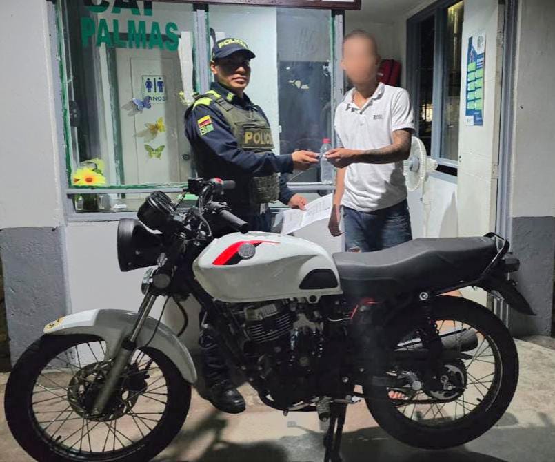 se identificó a un sujeto con las características reportadas. Foto policía Neiva.