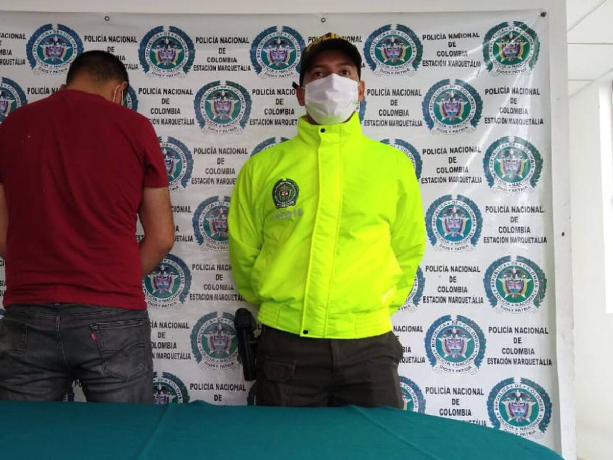 Capturan en Bogotá a unos de los más buscados por la Policía en Caldas