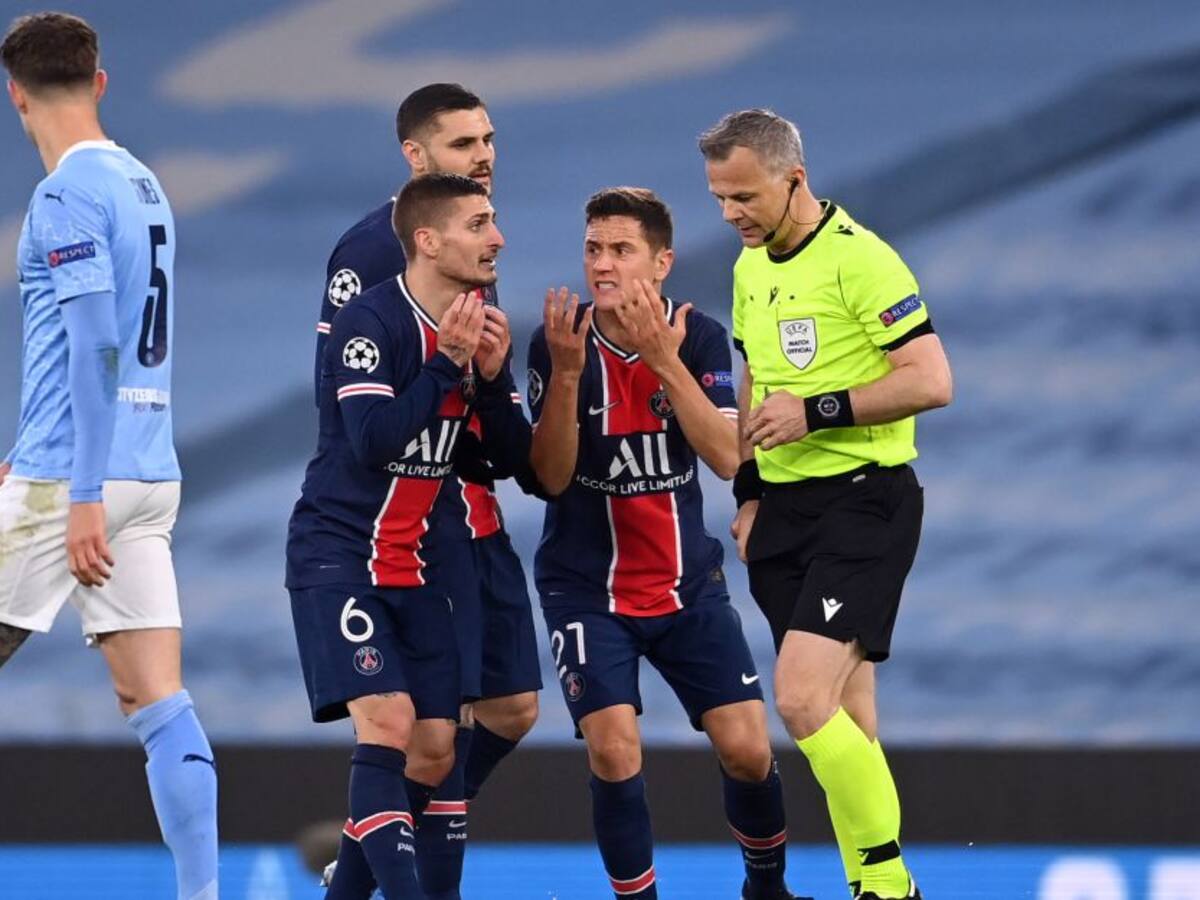 Ander Herrera denuncia insultos del árbitro en partido ante Manchester City