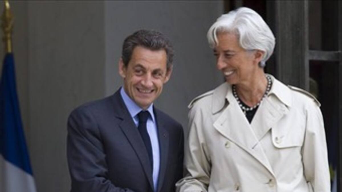 Christine Lagarde a Nicolas Sarkozy: “Estoy a tu lado para servirte. Utilízame”