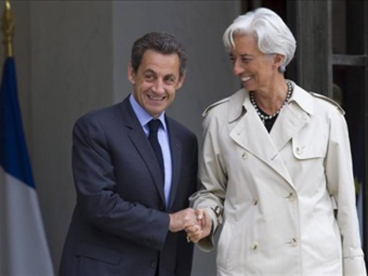 Christine Lagarde a Nicolas Sarkozy: “Estoy a tu lado para servirte. Utilízame”