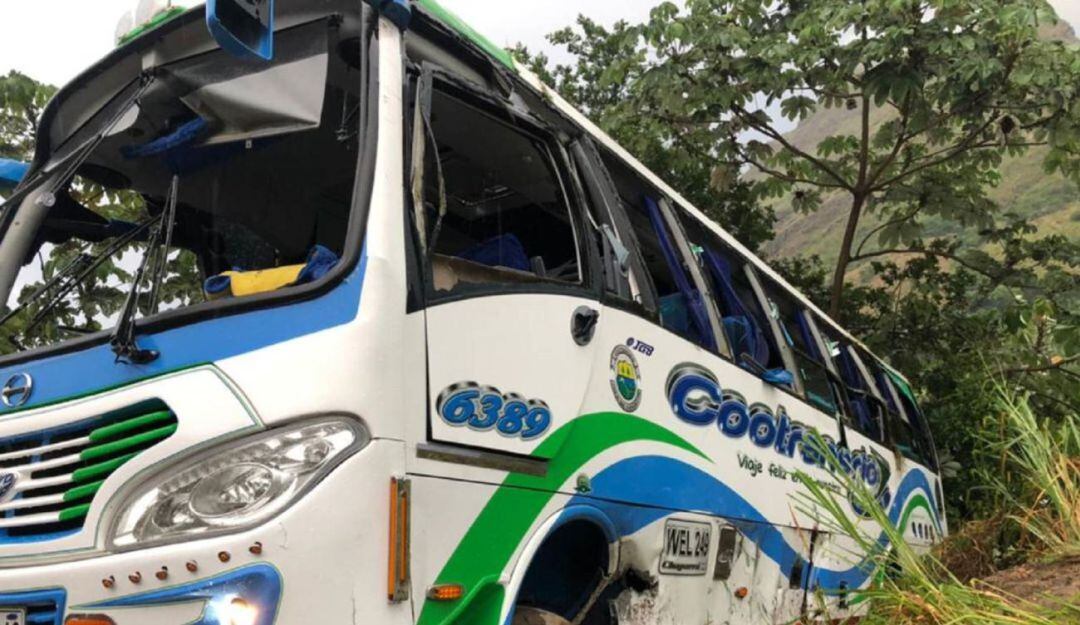 Accidente vias del Tolima 