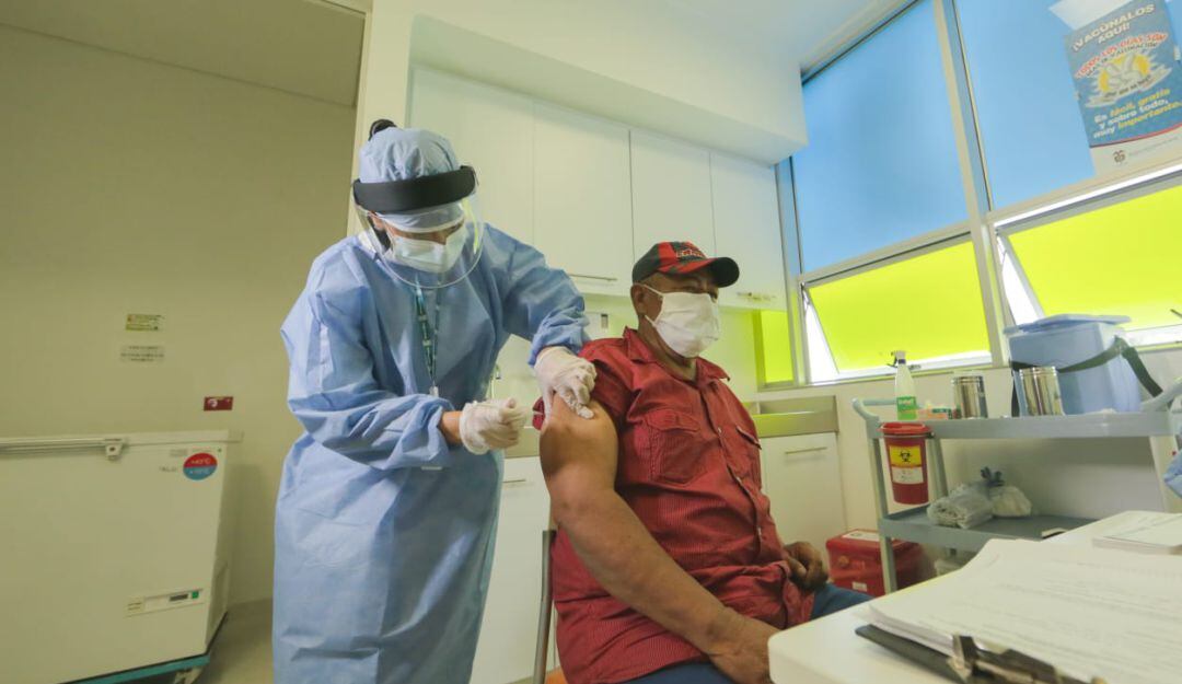 Simulacro de vacunaciín