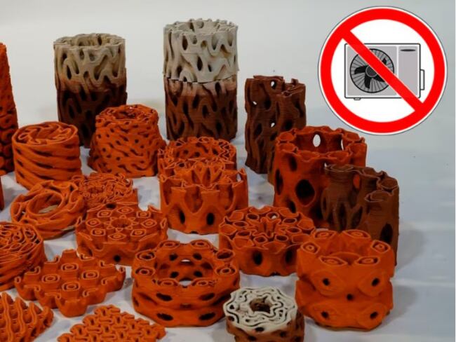 TerraMound, un sistema de refrigeración ecológico diseñado por Rameshwari Jonnalagedda (Fotos: Linkedin/Adobe Stock)