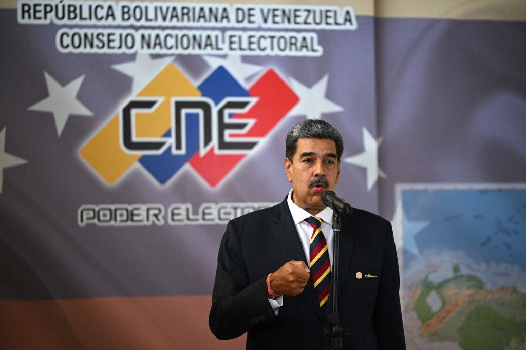 Presidente de Venezuela, Nicolás Maduro. (FEDERICO PARRA/AFP via Getty Images)