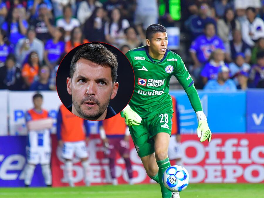 Kevin Mier y Nicolás Larcamón de Cruz Azu / Getty Images.