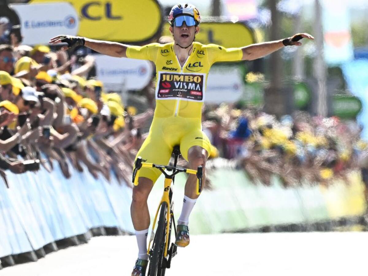 Van Aert da un golpe de autoridad y gana la etapa 4 del Tour de Francia