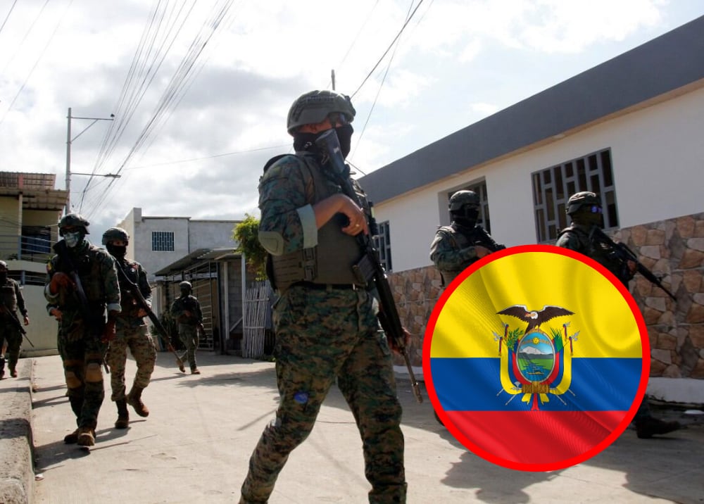 Ecuador anuncia toque de queda en cuatro provincias por la inseguridad. Crédito: Gerardo MENOSCAL / AFP