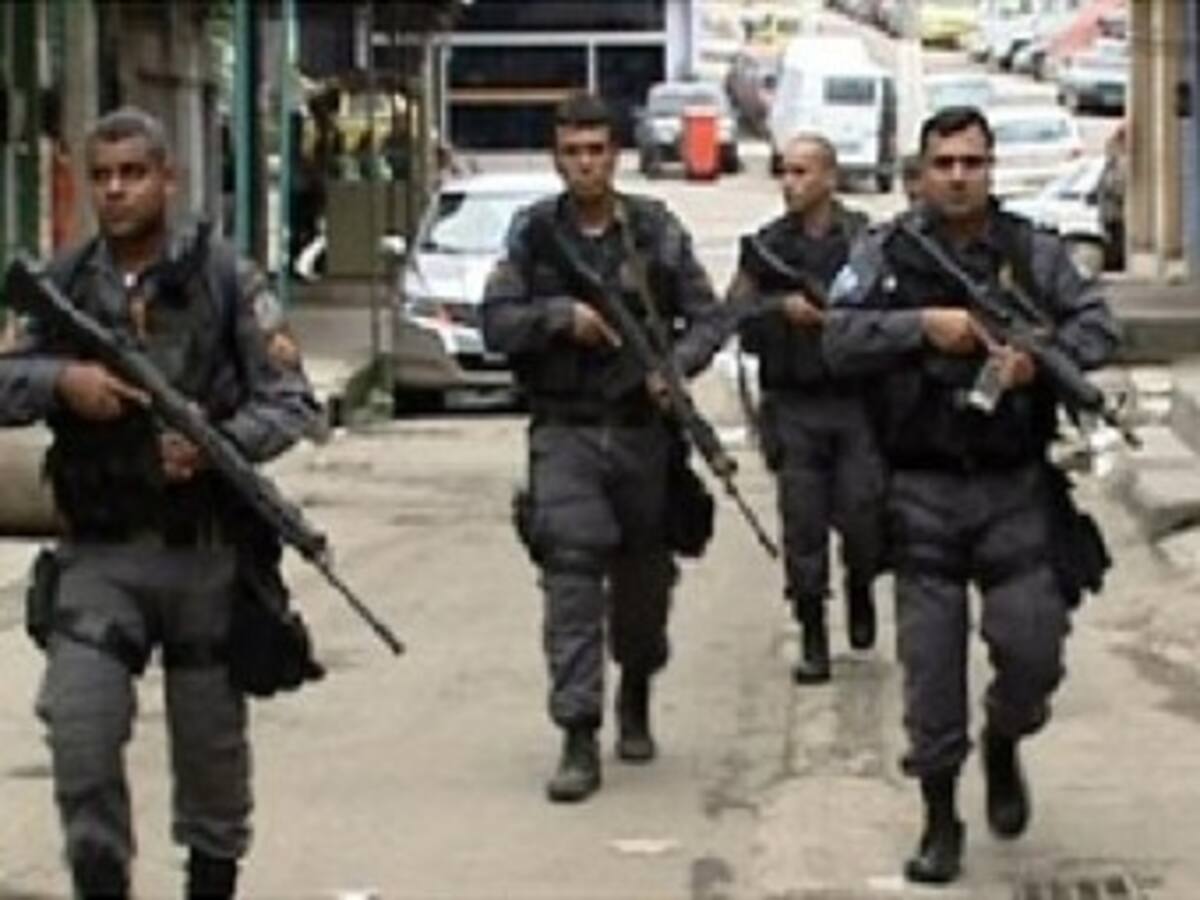 Redadas contra la delincuencia en favelas de Río de Janeiro, Brasil