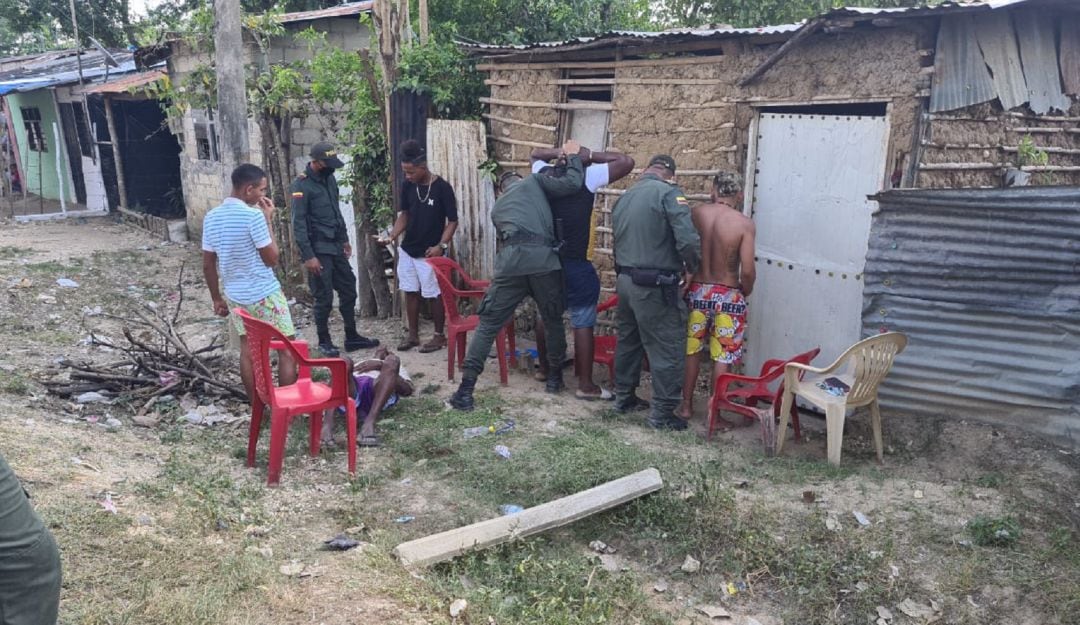 Operativos policiales en Arjona - Bolívar