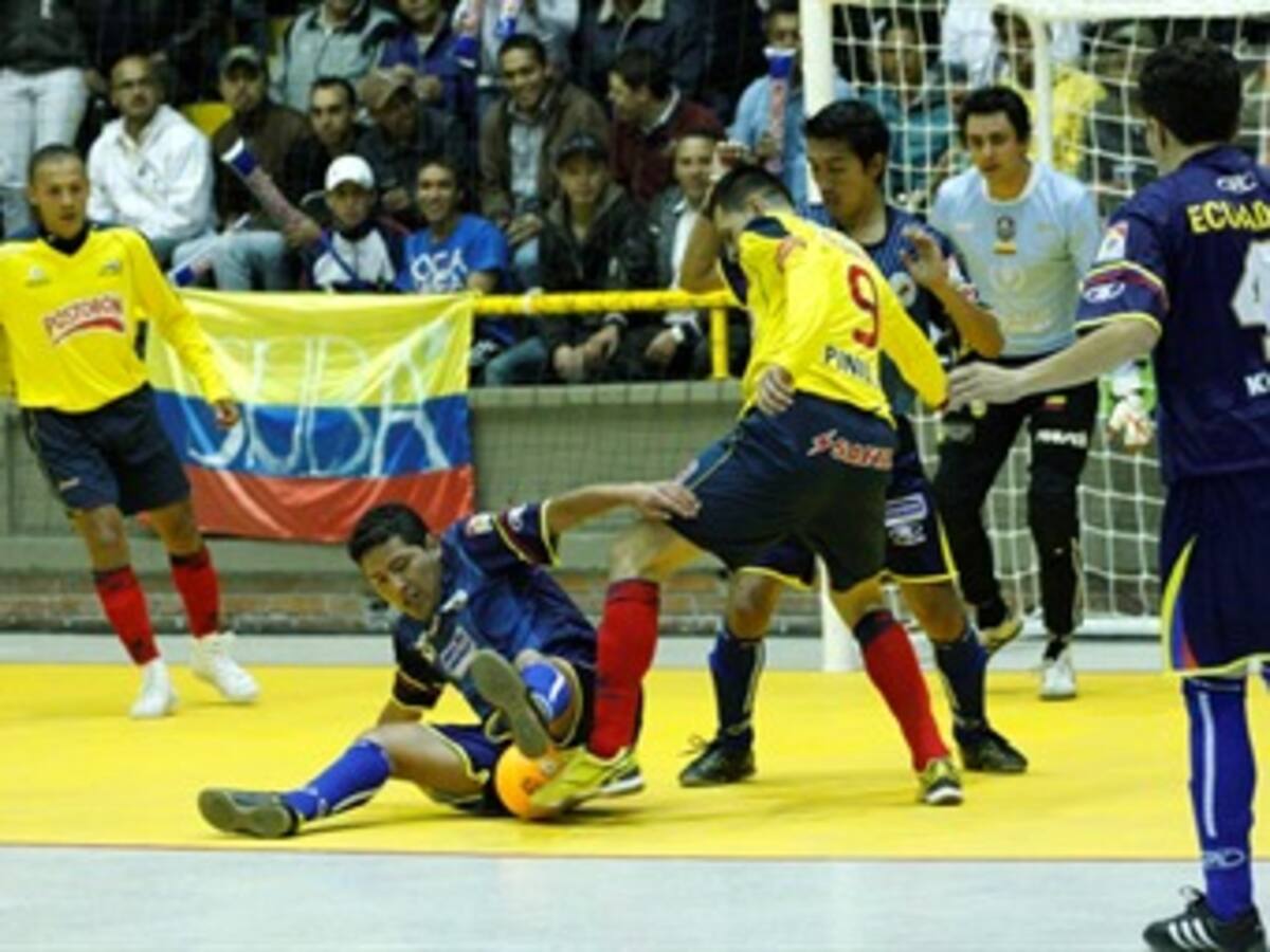 Colombia golea 14-0 a Ecuador en debut del Mundial de Fútbol de Salón