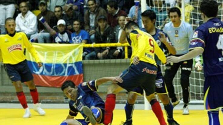 Colombia golea 14-0 a Ecuador en debut del Mundial de Fútbol de Salón