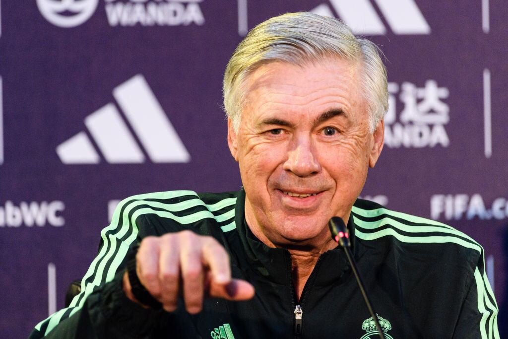 Carlo Ancelotti, entrenador del Real Madrid (Photo by Marcio Machado/Eurasia Sport Images/Getty Images)