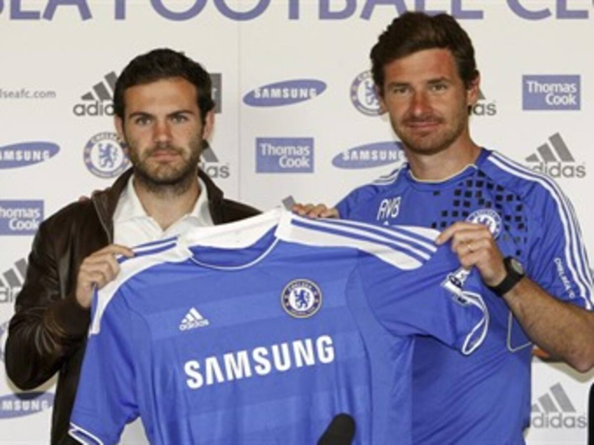 Juan Mata fue presentado oficialmente como jugador del Chelsea