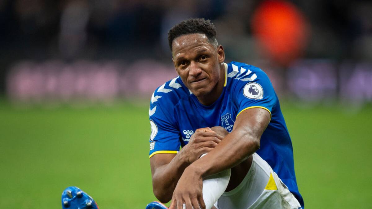 El balance de Yerry Mina: más de una temporada sin jugar por lesiones en el Everton