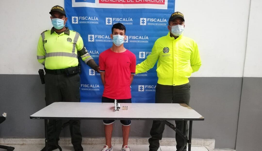 Alias "El Caspi". Cortesía: Policía