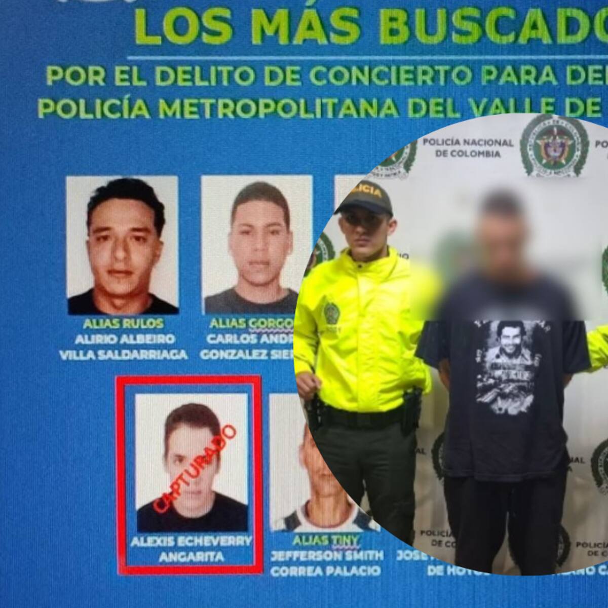 Capturan a uno de los hombres más buscados de Caldas: ¿Quién es Alexis Echeverry Angarita?