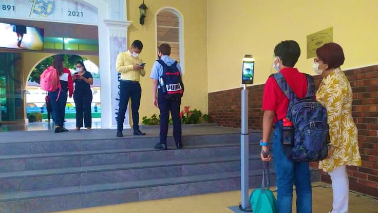 4 de 47 colegios públicos ya están en la presencialidad