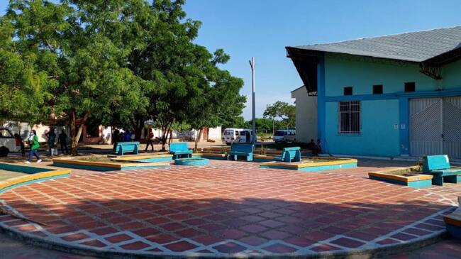 Este lugar estaba lleno de basuras y maleza