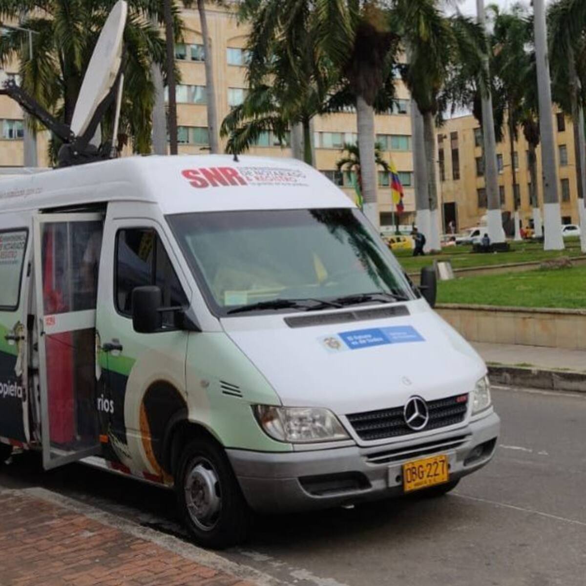 En medio del paro, llega unidad móvil de Supernotariado