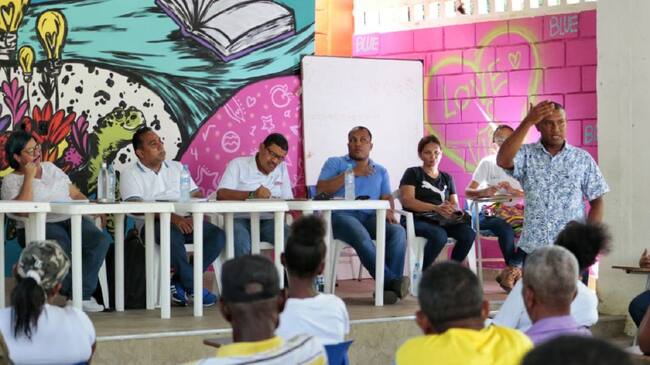 Por su parte, Distriseguridad se comprometió a estudiar la viabilidad técnica de colocar y conectar cámaras de seguridad a la Policía