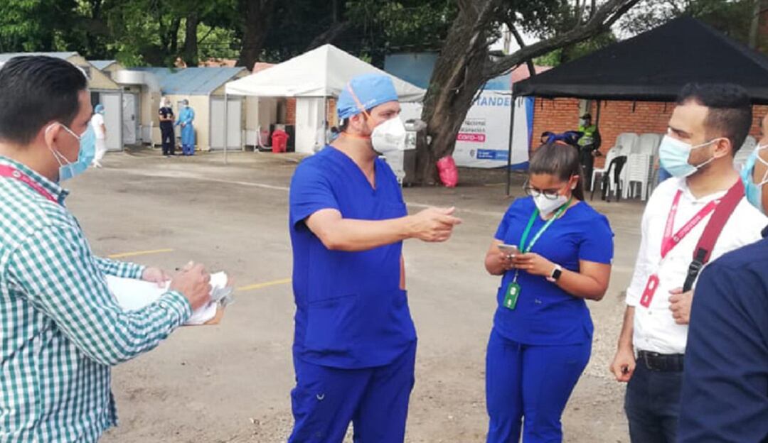 Personero en el hospital