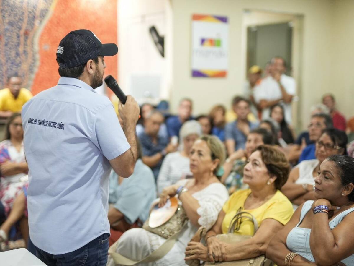 Candidato Yamil Arana explicó su propuesta programática en municipios de Bolívar