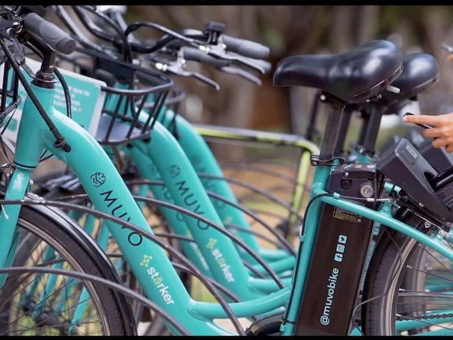 Van 100 bicicletas eléctricas robadas de aplicación MUVO