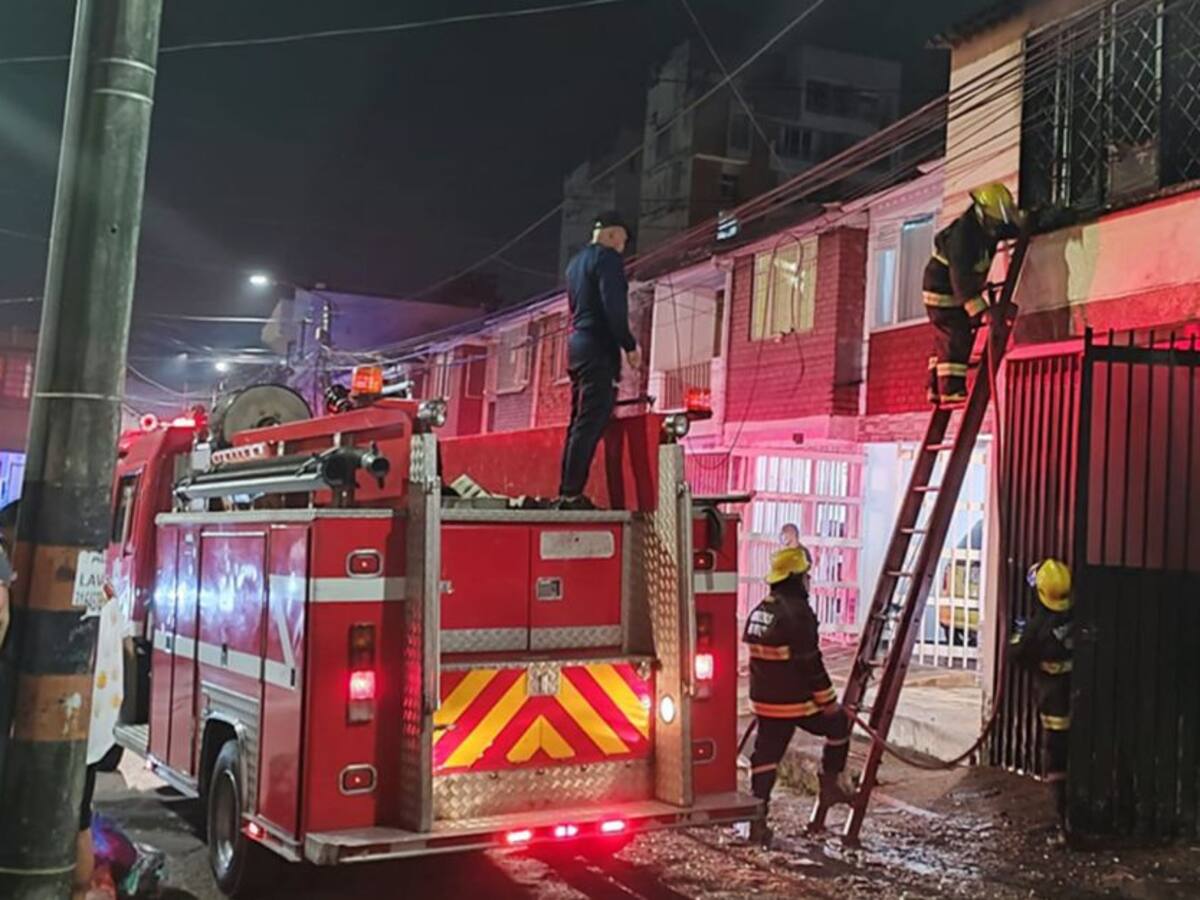 Un celular que estaba cargando ocasionó incendio en Ibagué