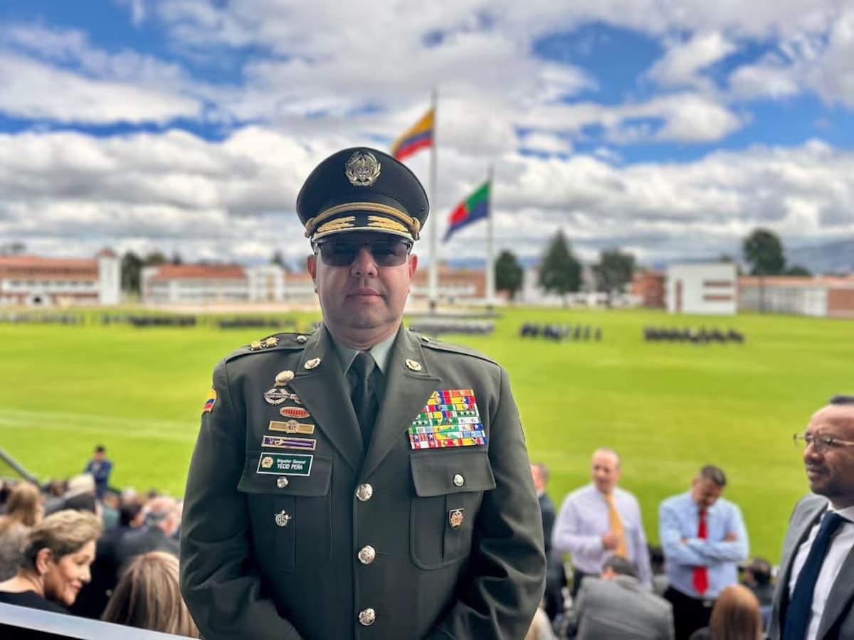 Brigadier General Gelver Yecid Peña fue ratificado como comandante de la Policía de Cartagena