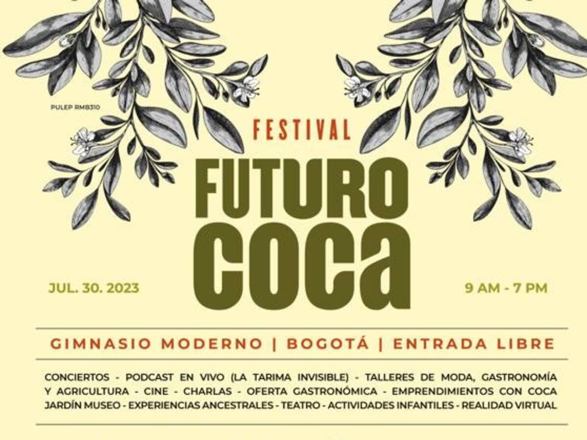 El domingo 30 de julio se hará la primera edición del Festival Futuro Coca