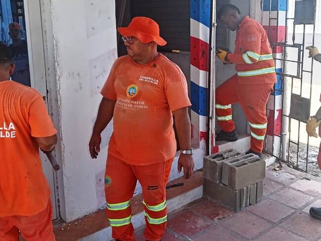 Recuperan inmueble distrital en La Esperanza con previa querella ante la Inspección de Policía