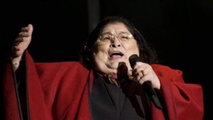 Mercedes Sosa se encuentra en cuidados intensivos por un problema hepático