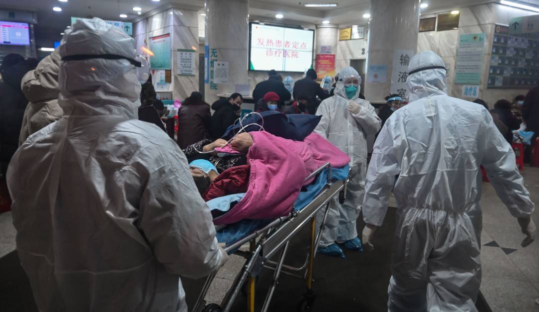 Hospitalización de personas contagiadas con COVID-19 en China entre enero y mayo del 2020.                   Foto: Getty 