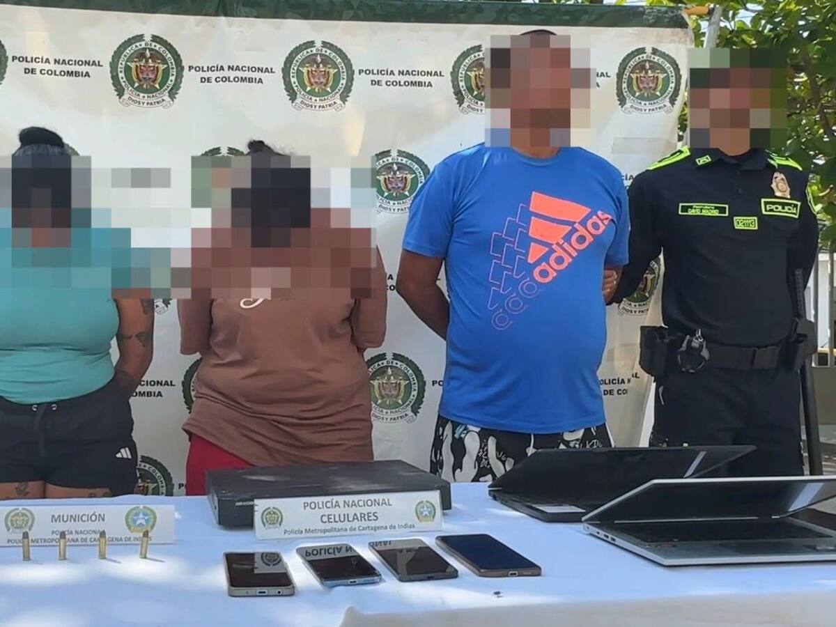 Golpe a la criminalidad: Policía desarticula red ‘Los Primos’. Dos mujeres y un hombre capturados